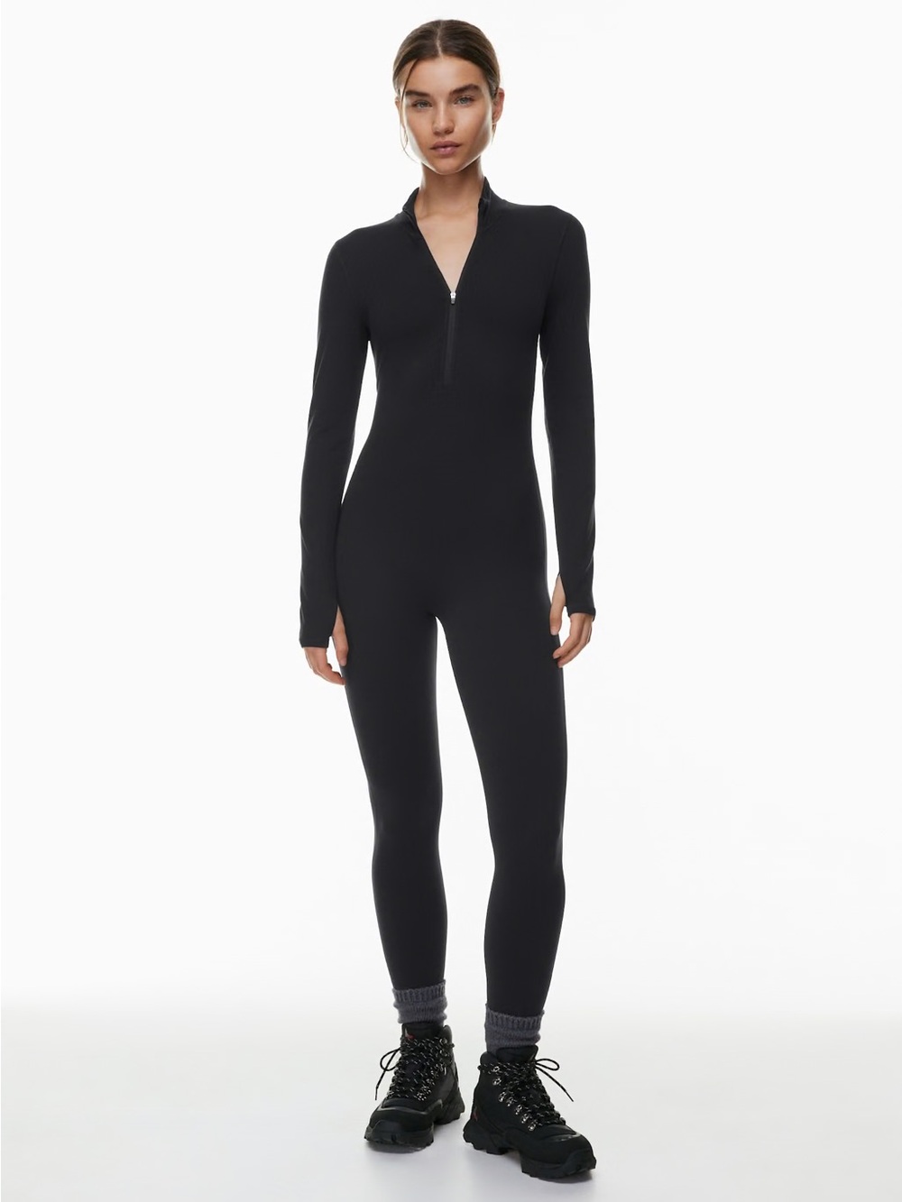 TNA BUTTER BOARDER Black Jumpsuit